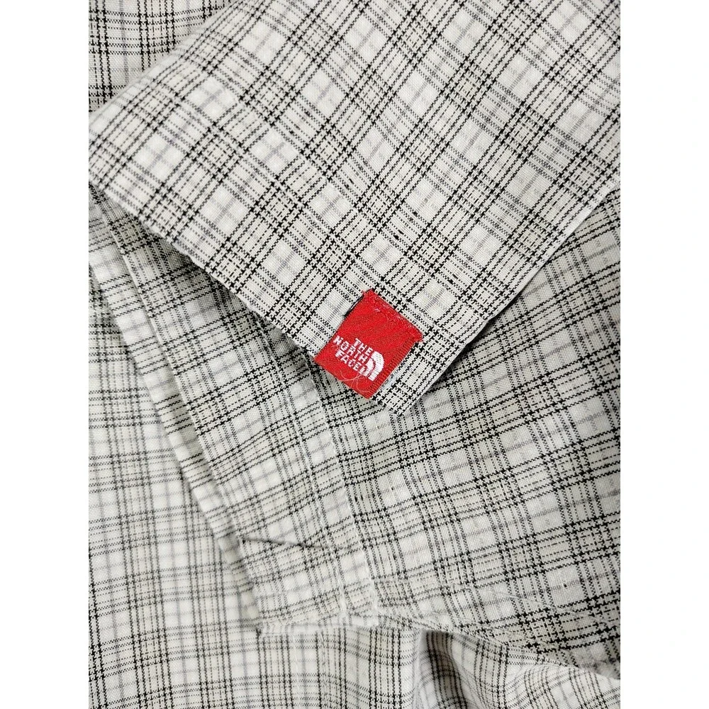 The North Face Shirt Mens Large Multicolor‎ Check Short Sleeve Outdoor Casual